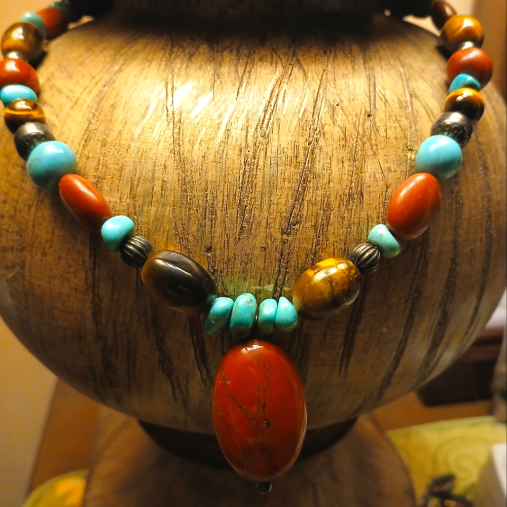 Vintage Gemstone Necklace